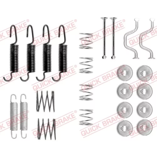 Sada príslušenstva čeľustí parkovacej brzdy QUICK BRAKE 105-0816