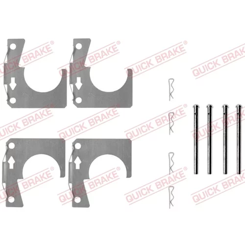Sada príslušenstva obloženia kotúčovej brzdy QUICK BRAKE 109-0914