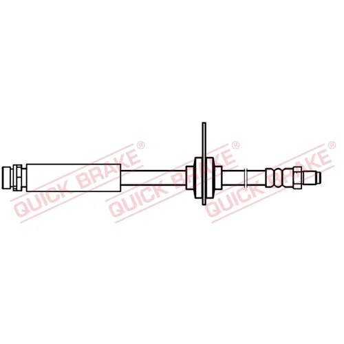 Brzdová hadica QUICK BRAKE 32.712