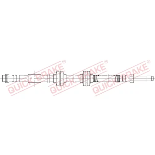 Brzdová hadica QUICK BRAKE 32.825