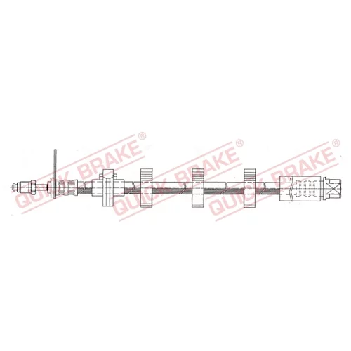 Brzdová hadica QUICK BRAKE 32.984