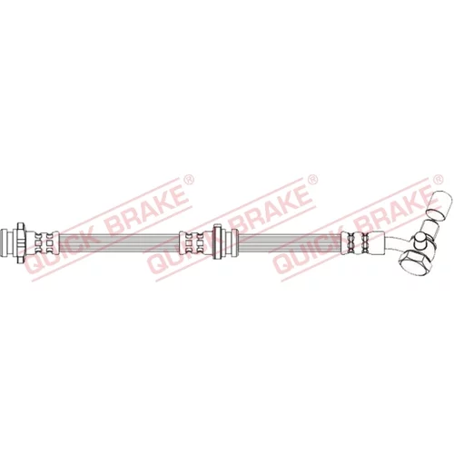 Brzdová hadica QUICK BRAKE 50.749X