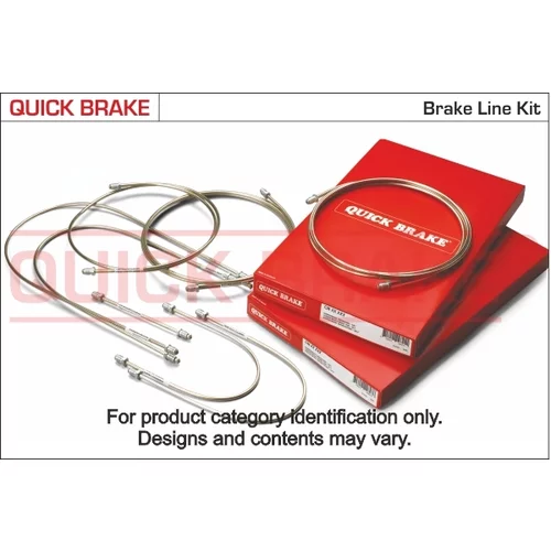 Sada brzdových trubiek QUICK BRAKE CN-TO152