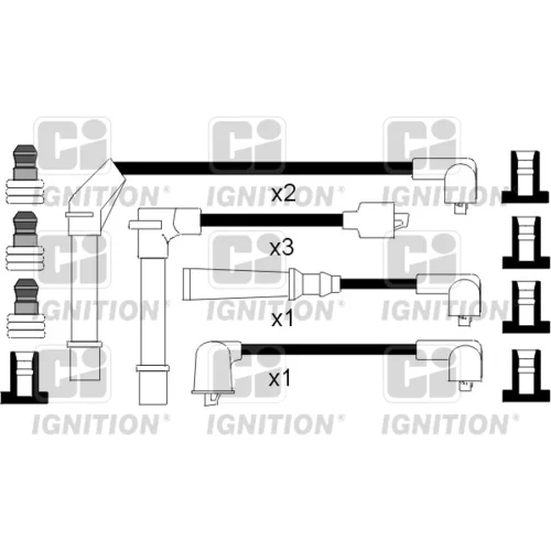 Sada zapaľovacích káblov QUINTON HAZELL XC809