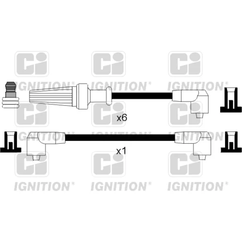 Sada zapaľovacích káblov QUINTON HAZELL XC576