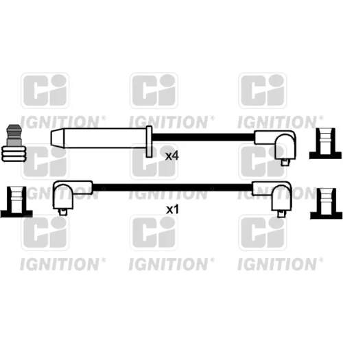 Sada zapaľovacích káblov QUINTON HAZELL XC104