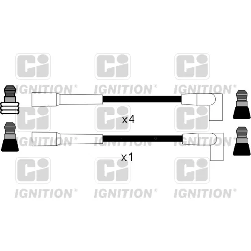 Sada zapaľovacích káblov QUINTON HAZELL XC204