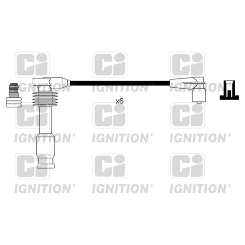 Sada zapaľovacích káblov QUINTON HAZELL XC1212