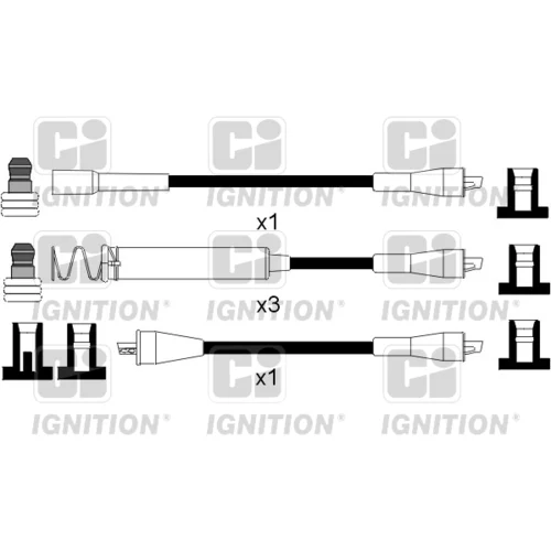 Sada zapaľovacích káblov QUINTON HAZELL XC792