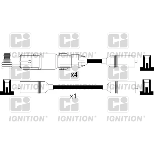 Sada zapaľovacích káblov QUINTON HAZELL XC1043