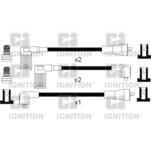 Sada zapaľovacích káblov QUINTON HAZELL XC182