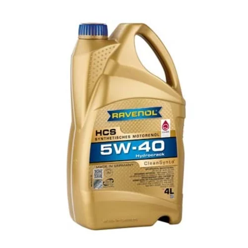 Motorový olej RAVENOL HCS SAE 5W-40 4L