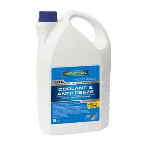 Nemrznúca kvapalina riedená RAVENOL HTC -40°C MB 325.0 5L