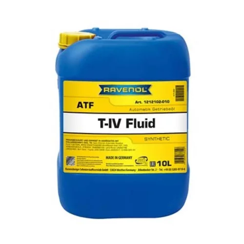 Olej do automatickej prevodovky RAVENOL ATF T-IV FLUID 10L