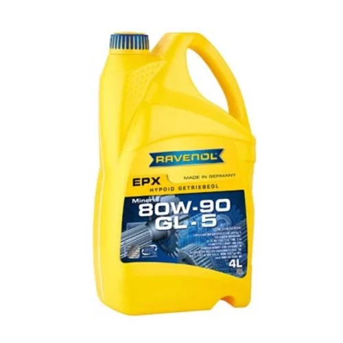 Olej do manuálnej prevodovky RAVENOL EPX SAE 80W-90 GL-5 4L