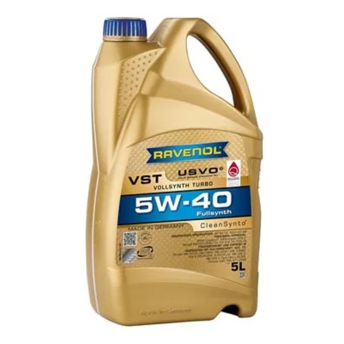 Motorový olej RAVENOL VOLLSYNTH TURBO VST SAE 5W-40 5L