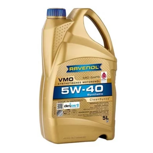 Motorový olej RAVENOL VMO SAE 5W-40 5L