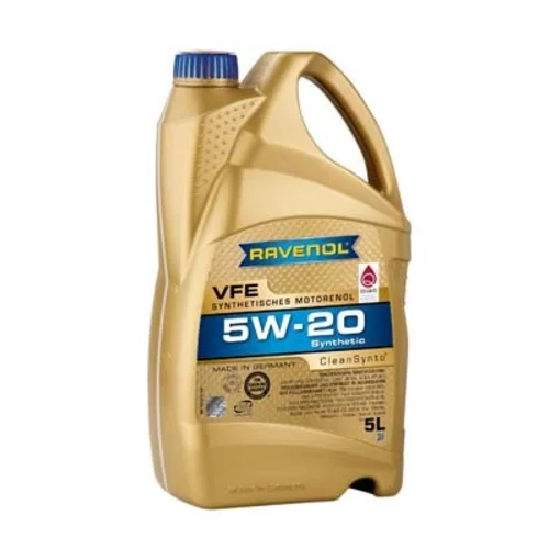 Motorový olej RAVENOL VFE SAE 5W-20 5L