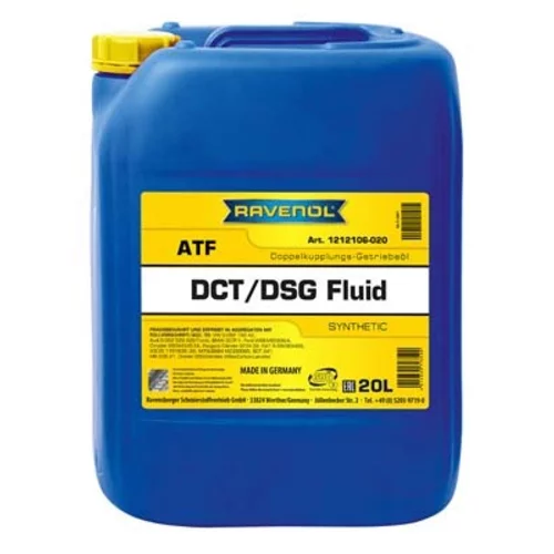 Olej do automatickej prevodovky RAVENOL DCT/DSG GETRIEBE FLUID 20L