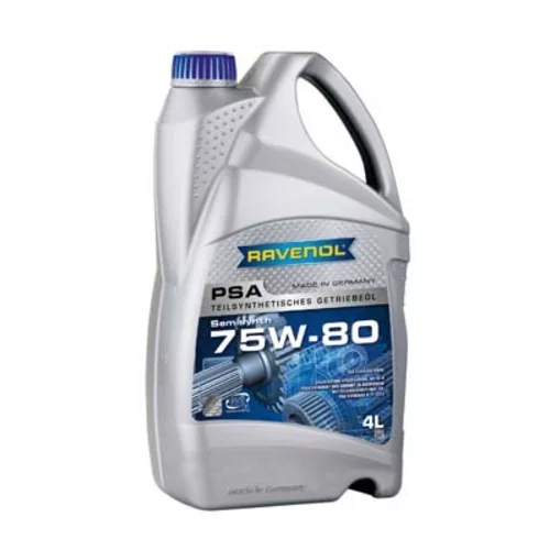 Olej do manuálnej prevodovky RAVENOL PSA SAE 75W-80 4L