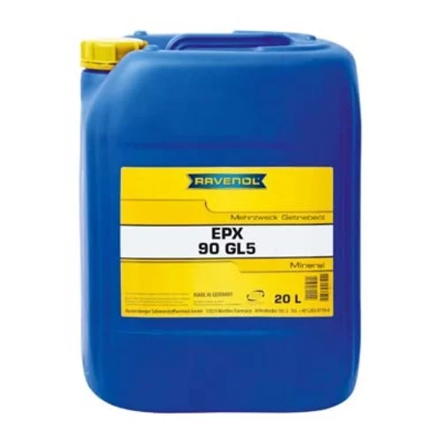 Olej do manuálnej prevodovky RAVENOL EPX SAE 90 GL-5 20L