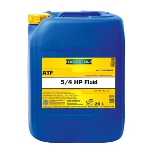 Olej do automatickej prevodovky RAVENOL ATF HP 5/4 FLUID 20L