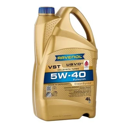 Motorový olej RAVENOL VOLLSYNTH TURBO VST SAE 5W-40 4L