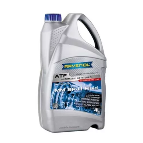 Olej do automatickej prevodovky RAVENOL ATF MM SP-III FLUID 4L