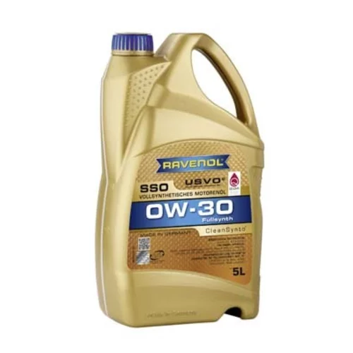 Motorový olej RAVENOL SSO SAE 0W-30 5L