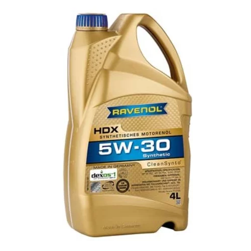 Motorový olej RAVENOL HDX SAE 5W-30 4L