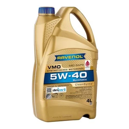 Motorový olej RAVENOL VMO SAE 5W-40 4L