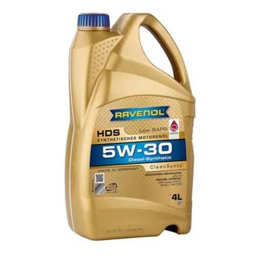 Motorový olej RAVENOL HDS HYDROCRACK DIESEL SPECIFIC 5W-30 4L