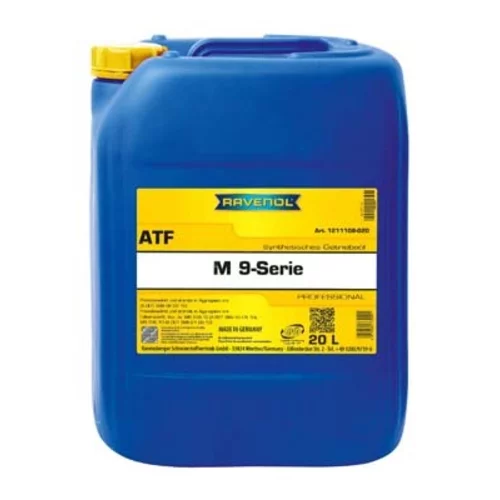 Olej do automatickej prevodovky RAVENOL ATF M 9-SERIE 20L