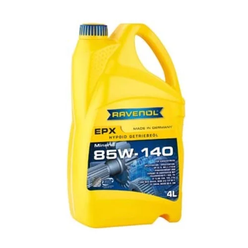 Olej do manuálnej prevodovky RAVENOL EPX SAE 85W-140 GL-5 4L