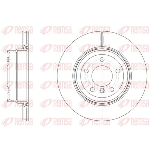 Brzdový kotúč 61494.10 /REMSA/