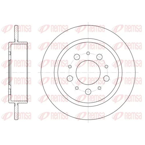 Brzdový kotúč REMSA 6238.00