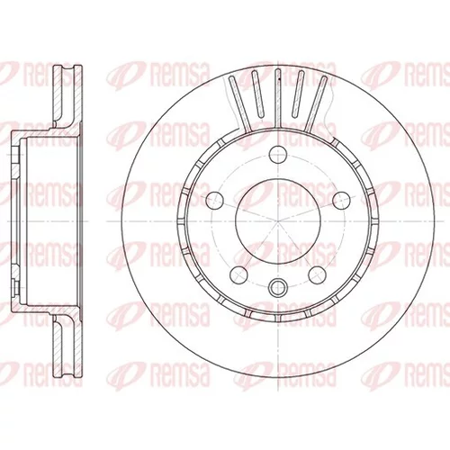 Brzdový kotúč 6202.10 /REMSA/