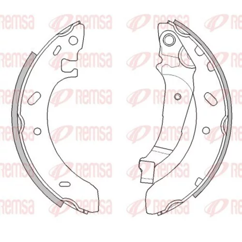 Brzdové čeľuste REMSA 4194.02