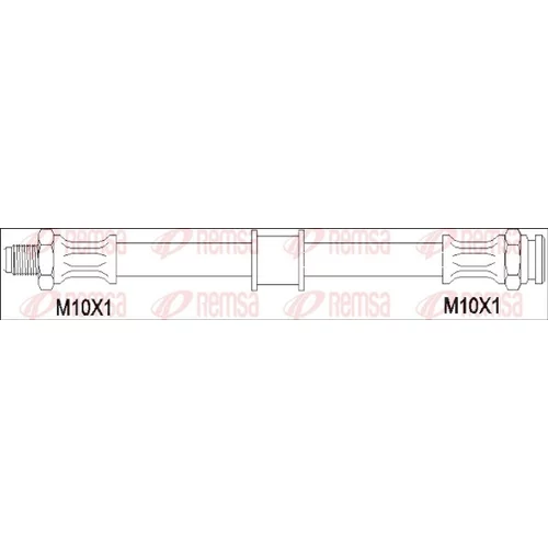 Brzdová hadica REMSA G1901.21