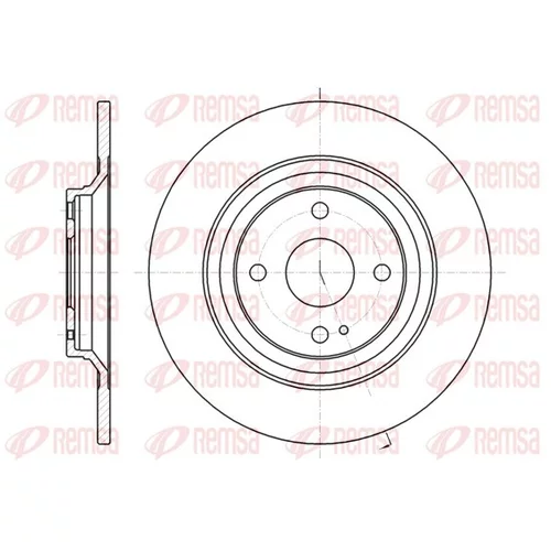 Brzdový kotúč REMSA 61379.00