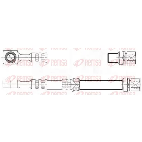 Brzdová hadica REMSA G1900.50