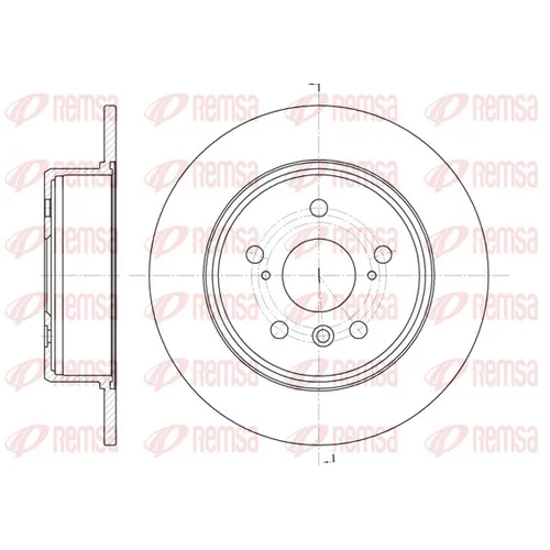 Brzdový kotúč REMSA 61128.00