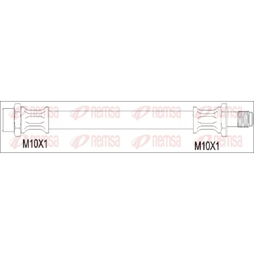 Brzdová hadica REMSA G1901.65