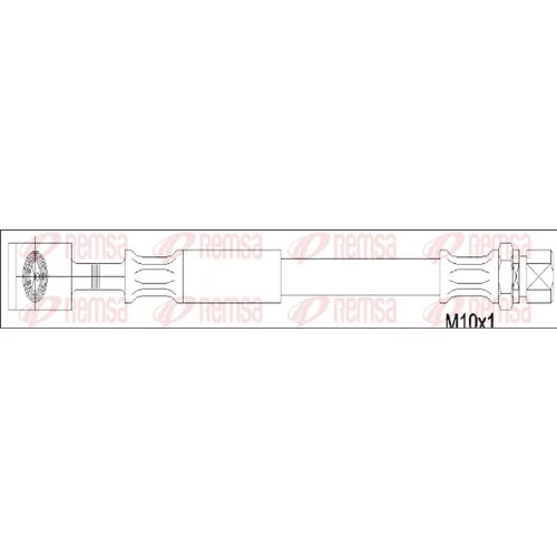 Brzdová hadica REMSA G1953.00
