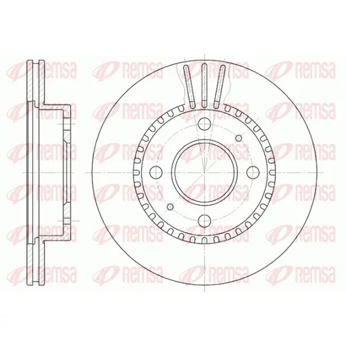 Brzdový kotúč REMSA 6423.10