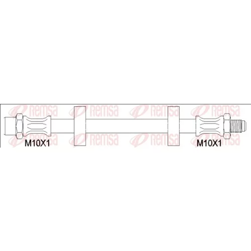 Brzdová hadica REMSA G1900.97