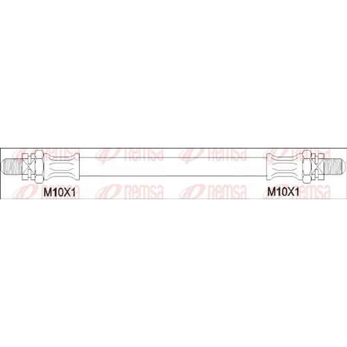 Brzdová hadica REMSA G1903.55