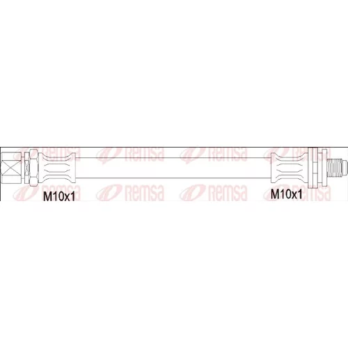 Brzdová hadica REMSA G1901.52