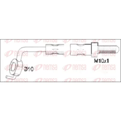 Brzdová hadica REMSA G1903.92