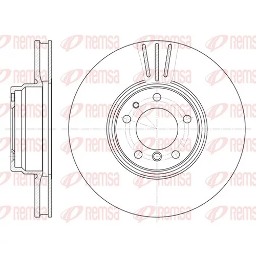 Brzdový kotúč REMSA 6594.10